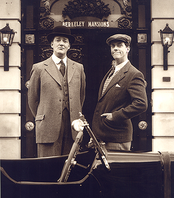 Fry and Laurie as Jeeves and Wooster