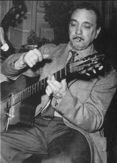 Django Reinhardt [music: 'Improvisation sur le premier mouvement du Concerto en re mineur de J. S. Bach']